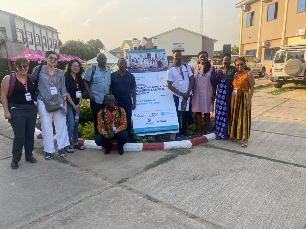 CIHABlog's tweet photo. And that’s a wrap for day #3! #ASAA2023 🙏 many many many thanks to those who joined us for the #CIHAblog panel, Humanitarianism and State (Un) Building: Repatriating Humanitarian Practices!
@ASAA_Africa @Globalafricasci 🧡 https://t.co/YzbubTDeQw