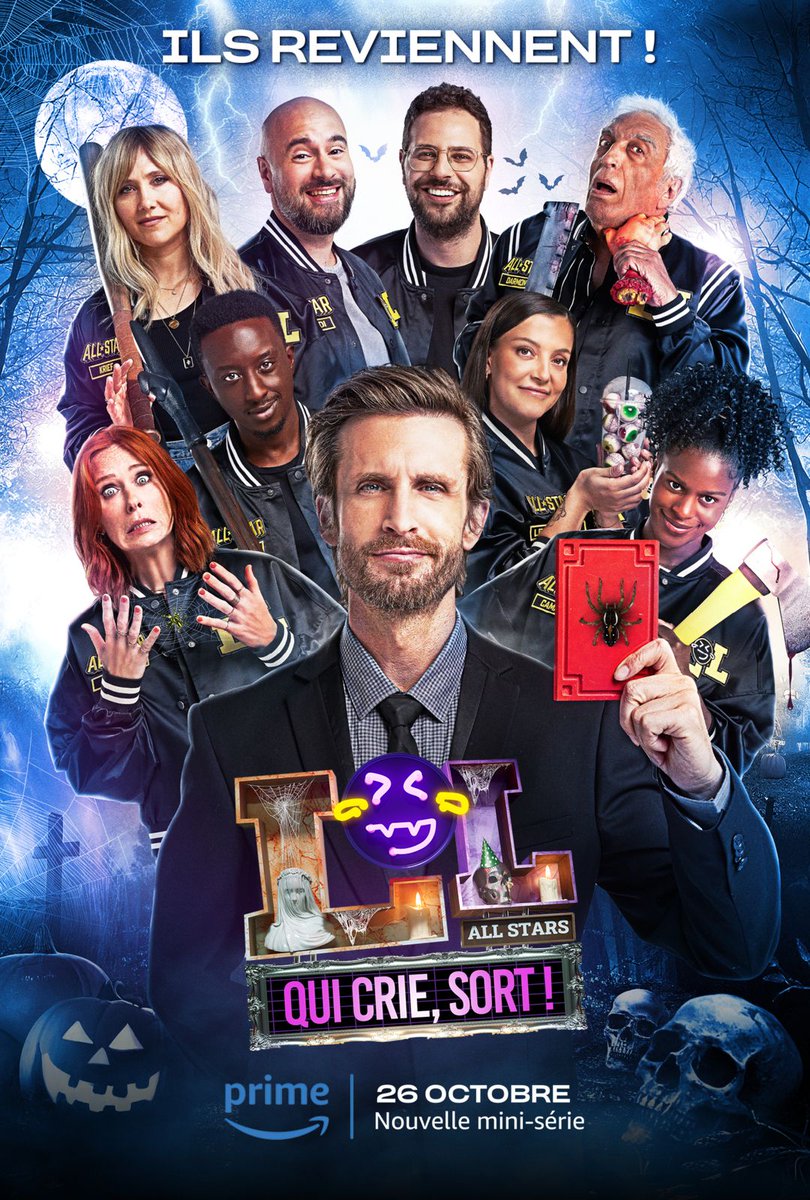 SeriesUpdateFR's tweet photo. Les premiers épisodes de "LOL: Qui crie sort" sont disponibles sur Prime Video.👻 https://t.co/CiMy5gIran