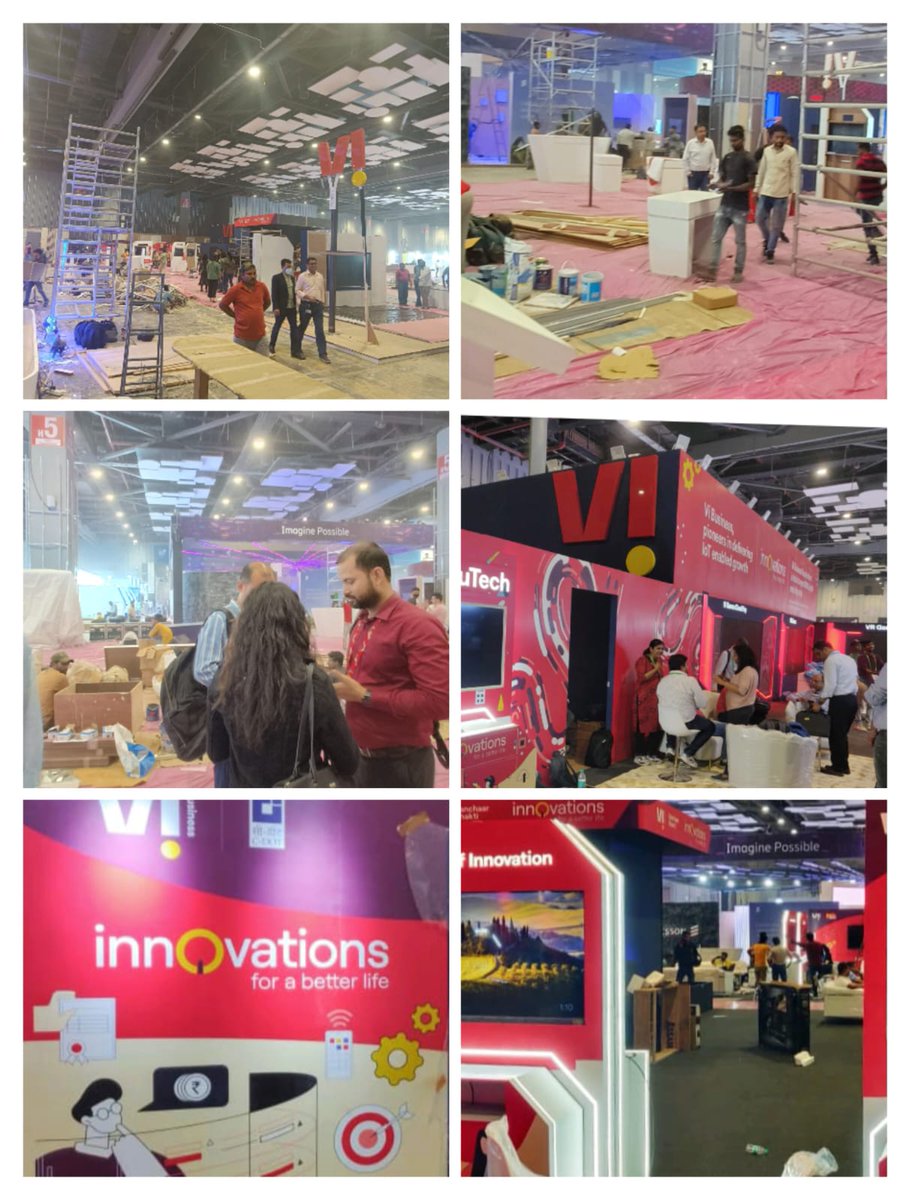 Sneak Peek Alert! 
Here's a quick behind-the-scenes look at what you’ll enjoy at our experience zone in India Mobile Congress. Get ready to be swayed, because something incredible is unfolding. Stay tuned!
@exploreIMC

#ReadyForNext #ViAtIMC #InnovationsForABetterLife #BTS