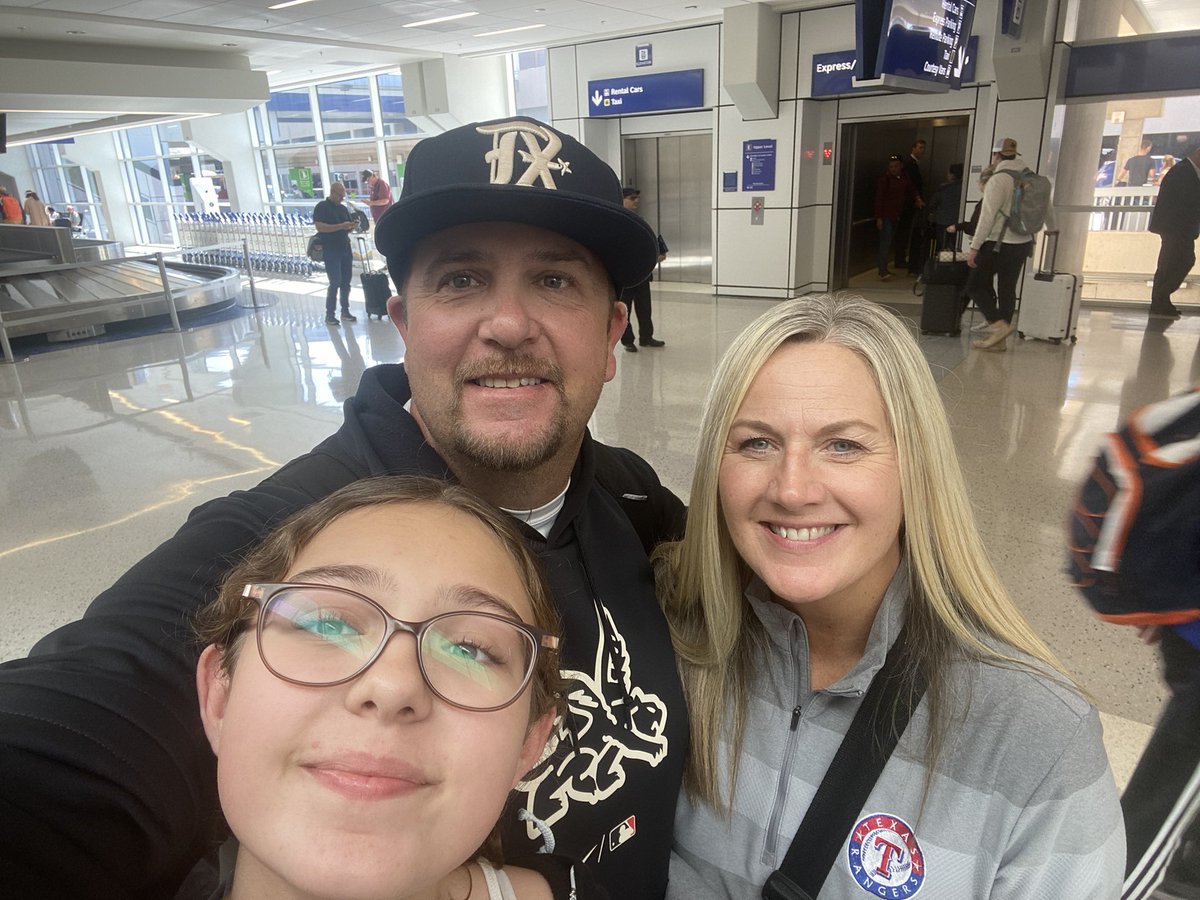 For all of us Baseball Lifers….this is about as good as it Gets! Just touched down at DFW w my Girls to watch our Texas Rangers battle for a World Series Ring! Get some!