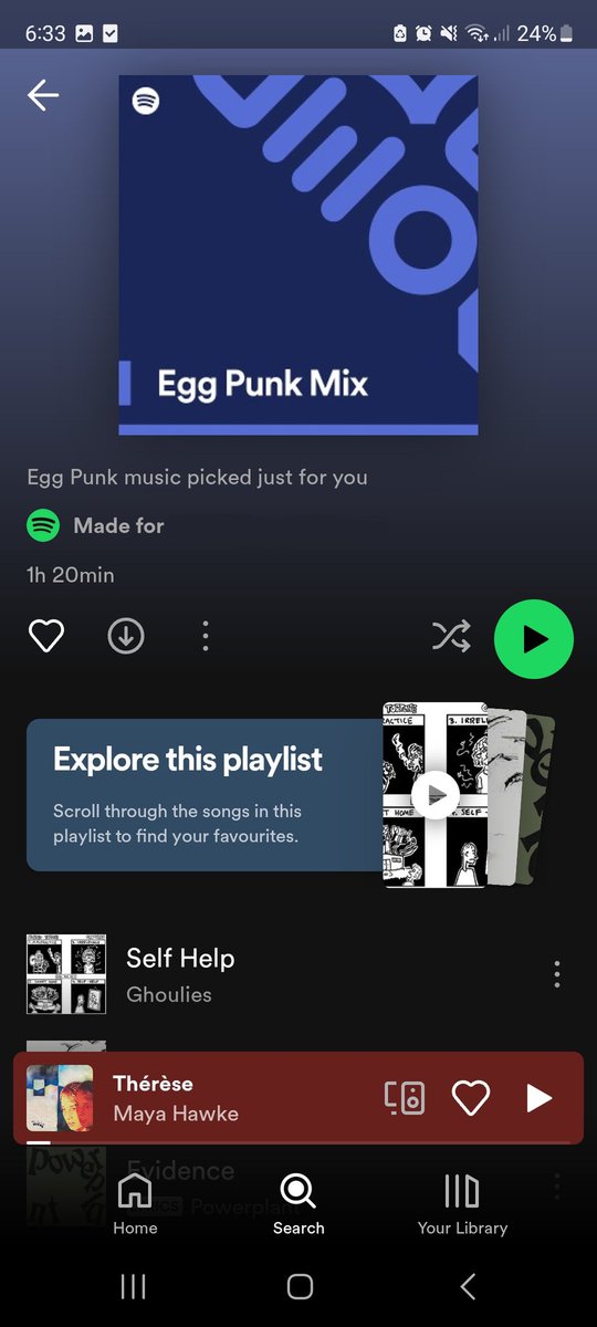 Beewitched_x's tweet photo. @Spotify is unhinged https://t.co/IVr1gt3PUo