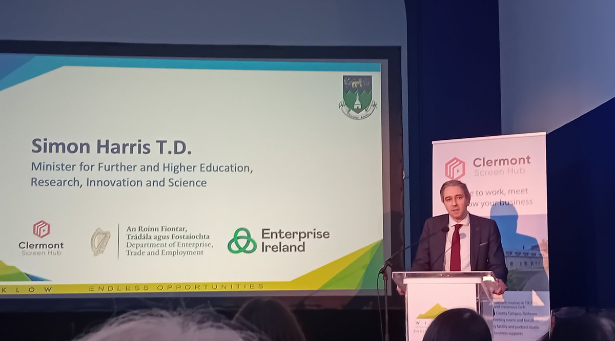 screencomposer2's tweet image. Wonderful to be at the opening of @wicklowcoco @Entirl #Screenhub with two Government Ministers @simoncoveney @DeptEnterprise and @SimonHarrisTD . Great to see such high level recognition,support and investment in the creative Screen Industry.