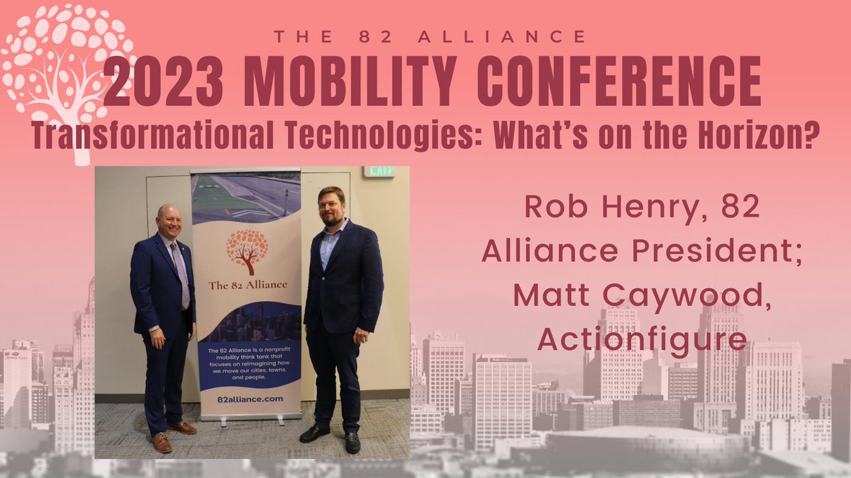Thank you to <a href="/MattCaywood/">Matt Caywood</a> , Co-Founder and CEO of <a href="/ActionfigureAI/">Actionfigure</a>  for delivering the Keynote Address on the Workplace Journey at the 2023 Mobility Conference!
