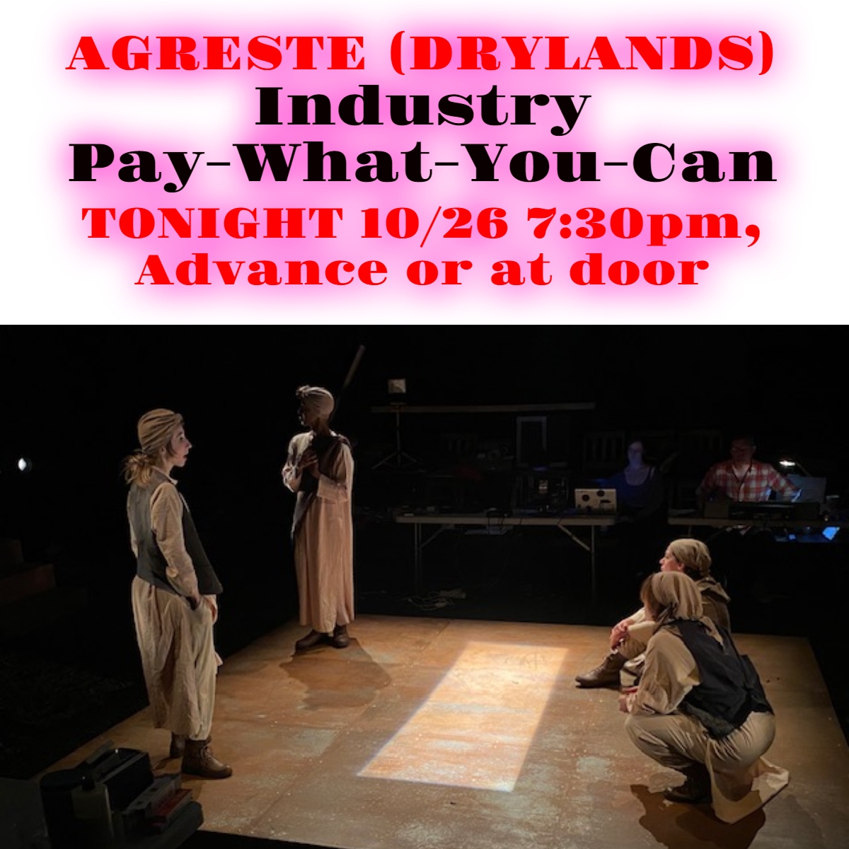 $20 discounted previews follow tonight's Industry PWYC - Fri 7:30pm and Sun 3 &amp; 7pm
spookyaction.org/current-show.h… #dctheatre #washingtondcarts #theatrewash #washingtondcevents #dctheatreindustry