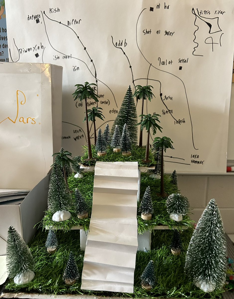 Ms. Regnier’s 6th Grade Academy Social Studies students <a href="/WashingtonD86/">Washington Jr. High</a> demonstrated cross-curricular activities with <a href="/ArtsD86/">Joliet 86 Fine Arts</a> when they built 3D models of “The Ancient World.” Our <a href="/JolietSD86/">Joliet Schools 86</a> students have amazing talents! #D86Curriculum