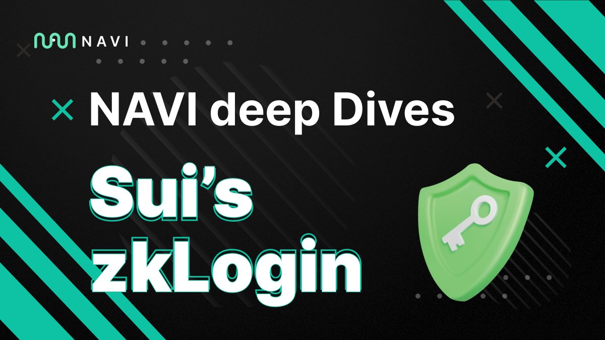 navi_protocol's tweet image. NAVI Deep Dives - Sui’s zkLogin 

🙇 DeFi is still experiencing high amounts of friction in onboarding less experienced blockchain users to the space. 

💧 @SuiFoundation is trying to remedy this issue with their zkLogin primitive. 

Let’s learn more about this feature and how it…