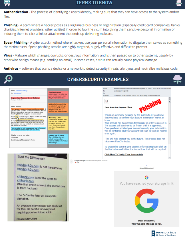 Enjoy this printable PDF of Five Steps to Avoid Cyber Attacks. minnesotatechresources.com/blog/cyber-sec…