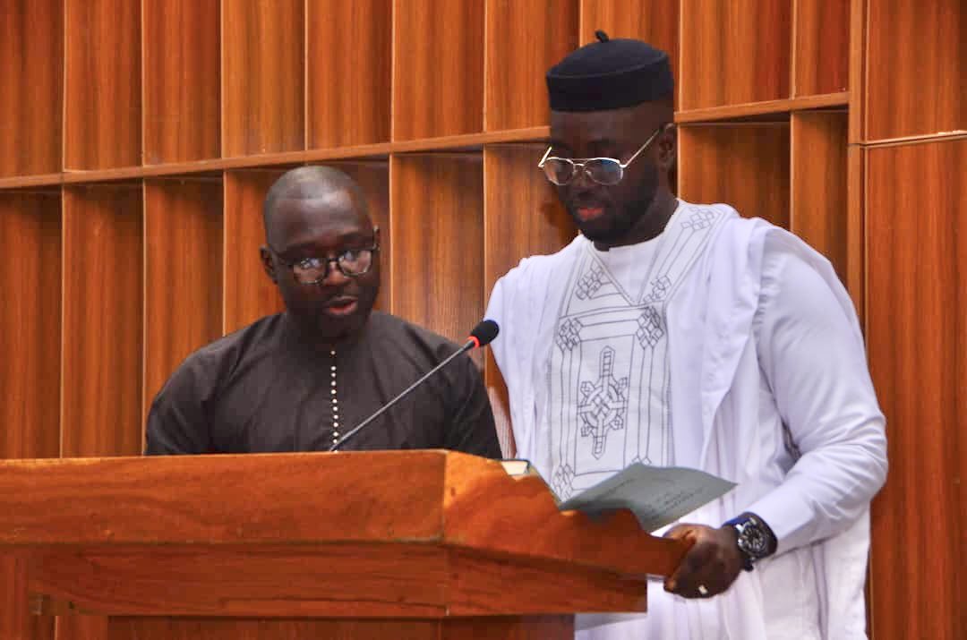 kemo_bojang's tweet photo. Honored to be sworn in as your representative today. Your support means the world. Ready to serve for another five years. Thank you for your faith in me, and may the journey ahead be filled with progress and prosperity for us all. So help me God. https://t.co/ob5FBXeKgN