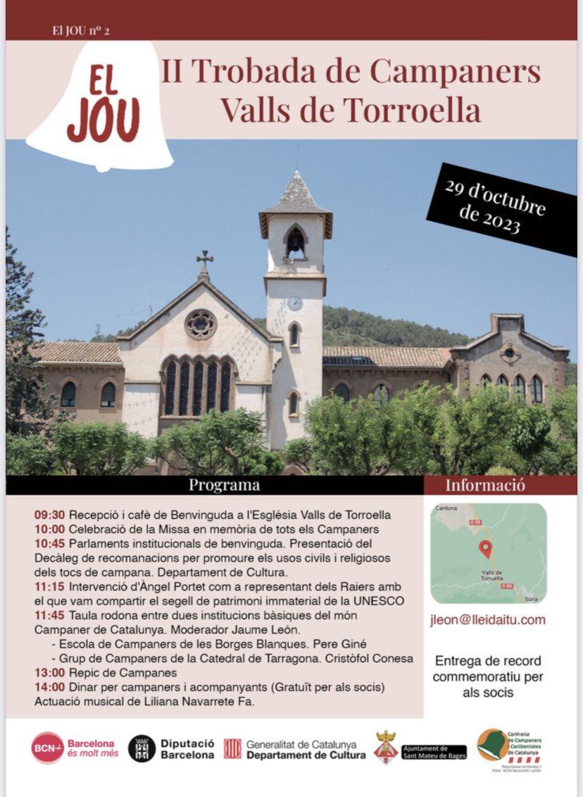 II Trobada de Campaners Valls de Torroella🔔 #volemcampanes