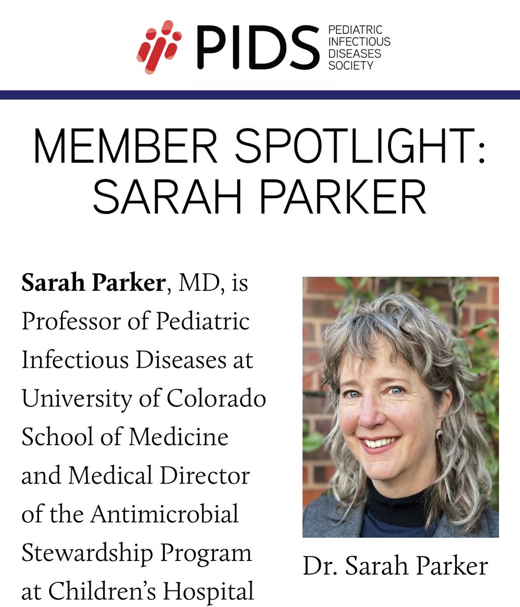 Firstline (@firstline) on Twitter photo .<a href="/PIDSociety/">PIDS</a> member spotlight on <a href="/HandshakeASP/">Sarah Parker</a>:
- What inspired Dr. Parker to pursue pediatric ID
- Her collaboration with <a href="/CDPHE/">Colorado Department of Public Health & Environment</a> + <a href="/Firstline/">Firstline</a> to improve antibiotic use across the state of Colorado
pids.org/2023/10/25/mem… .<a href="/PIDSociety/">PIDS</a> member spotlight on <a href="/HandshakeASP/">Sarah Parker</a>:
- What inspired Dr. Parker to pursue pediatric ID
- Her collaboration with <a href="/CDPHE/">Colorado Department of Public Health & Environment</a> + <a href="/Firstline/">Firstline</a> to improve antibiotic use across the state of Colorado
pids.org/2023/10/25/mem…