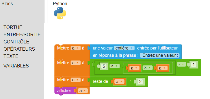 Prof_Rency's tweet photo. Bon, je me suis lancé comme un grand. Donc pour la 1ere séance, ça va ressembler à ça, avec #PyBlock finalement + @CapytaleFr et @BasthonPython .
Evidemment ça va parler de #print et de #input ... mais pas que hein 😜 https://t.co/3yOqBgFzhv