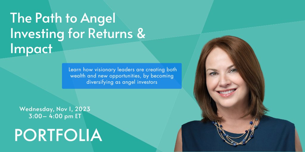Wanna know how to start backing the solutions the world needs while creating both wealth and new opportunities? Learn from our CEO and Founder, Trish! Register now at    info.portfolia.com/investing-101