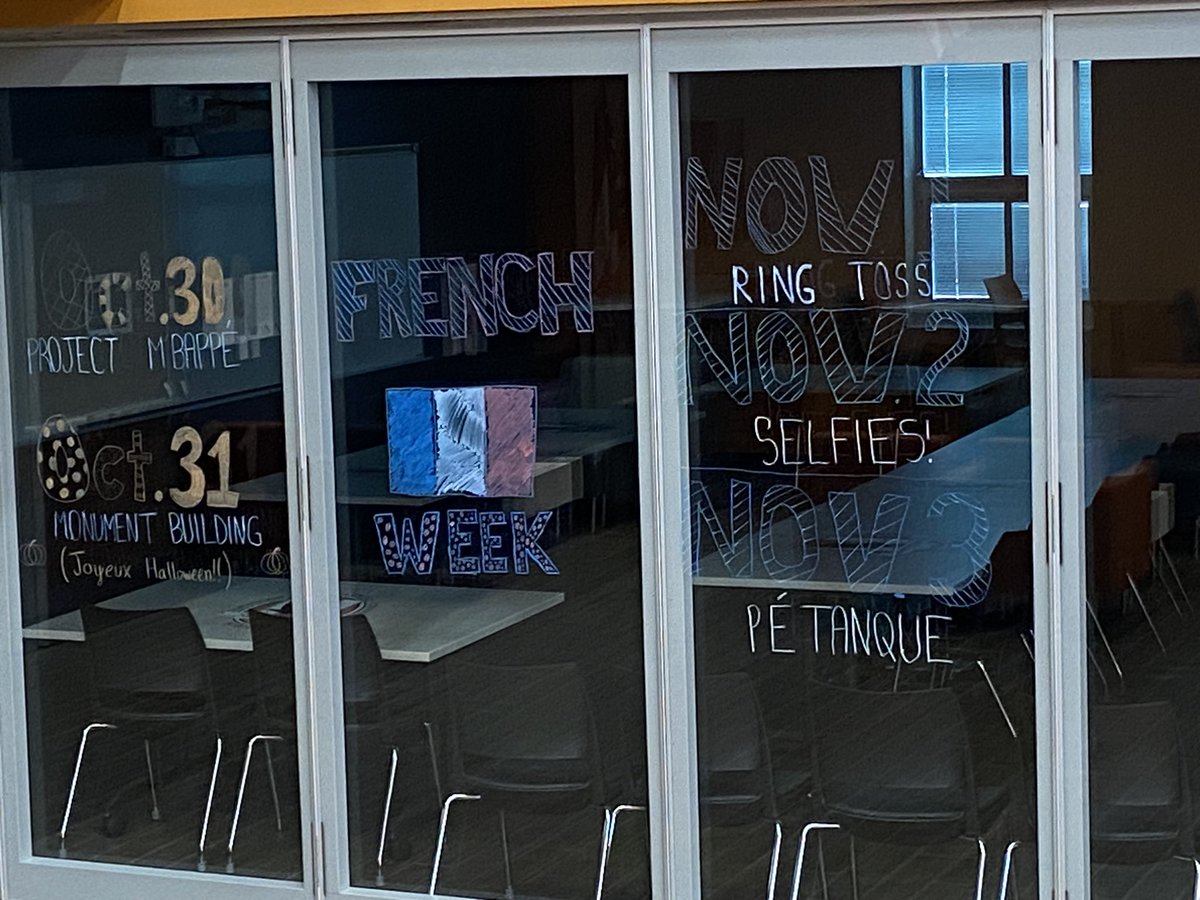 Join French Club as they celebrate National French Week!  You can be entered into a drawing for gift cards and get “French” (Hershey’s) Kisses. @Brand_Dave @NOCSEagles @NOHSPrincipal @AATFrench @OFLA1 @KoontzNohs @OstrowskiNoelle @NomsPrincipal