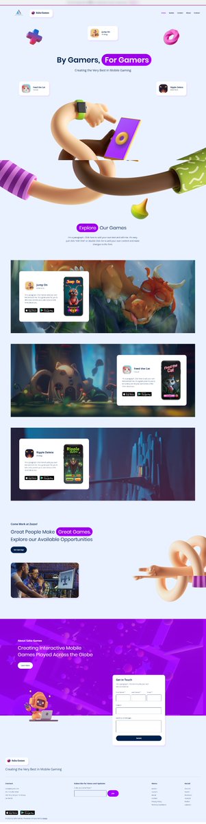 HridoySaha20116's tweet photo. Website Design
Platform/CMS : WIX
Builder : WIX Studio
Niche : Games Download Website
Page : 5 page
Site Link https://t.co/RvI92pQACJ
Hire Me : https://t.co/rG90N6UMT6
Book a Free Consultancy : https://t.co/W2y2ZKRxvN
#gameswebsite #wix #website #webdesign #designer #hridoysaha https://t.co/McTD35AYV2