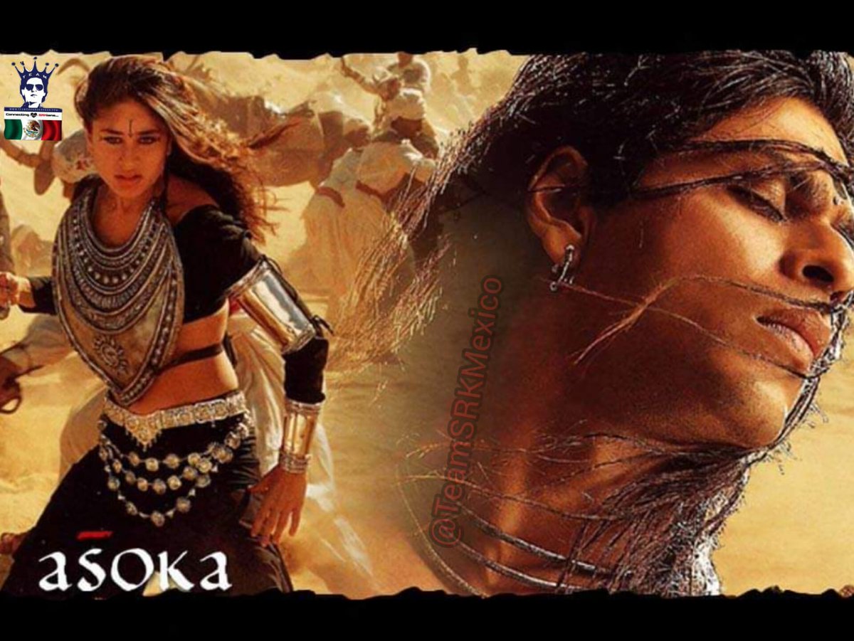 teamsrkmexico's tweet photo. 22 años de "Asoka"
Un guerrero Emperador furioso y vengativo se transforma en un legendario maestro budista
Protagonistas: Kareena Kapoor, Shah Rukh Khah
Director: Santosh Sivan
Música: Anu Malik, Sandeep Chowta
Estreno: Octubre 26, 2001
#KareenaKapoor
@iamsrk
#22YearsOfAsoka https://t.co/GRfgWO0lxE