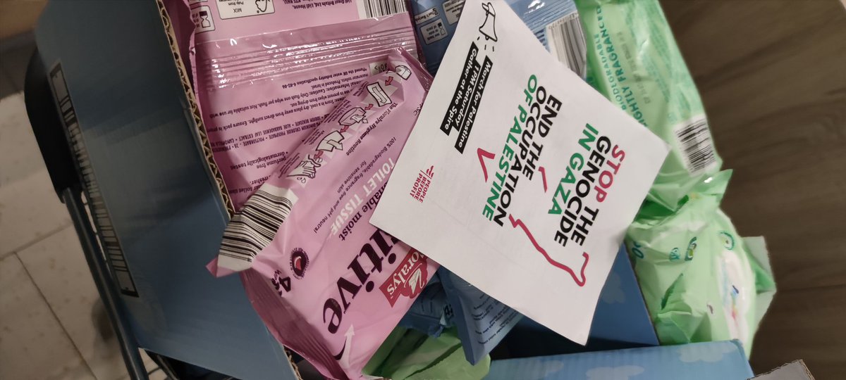 Israeli goods taken off the shelves in Lidl in Tallaght. These should not be for sale.

Will be continuing to target and protest <a href="/lidl_ireland/">Lidl Ireland</a> until they stop stocking Israeli products. 

#BoycottIsrael #BoycottIsraelProducts