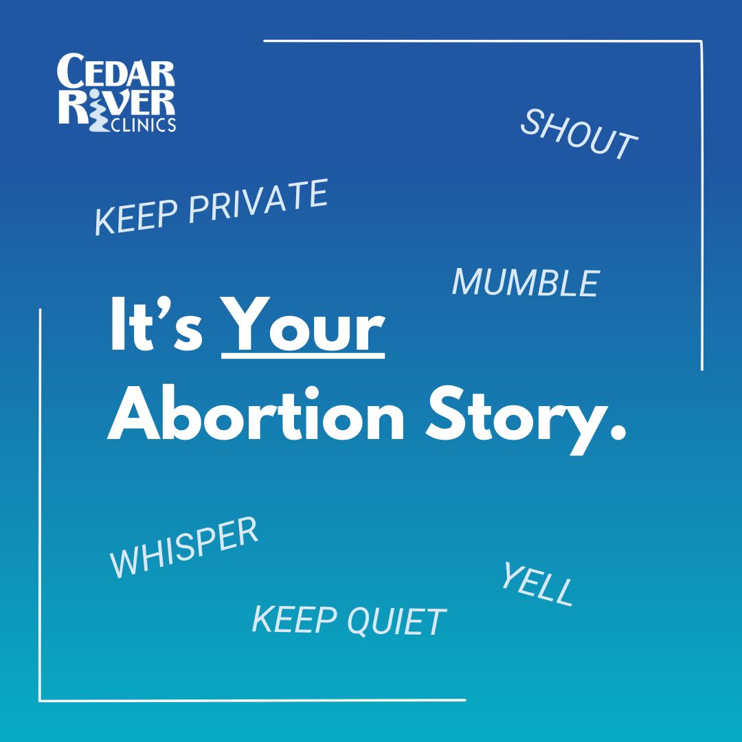 Happy #NationalAbortionStorytellingDay! Whether you choose to shout your story from the rooftops, whisper it to friends and family or keep it private, we support your decision. #OurAbortionStories