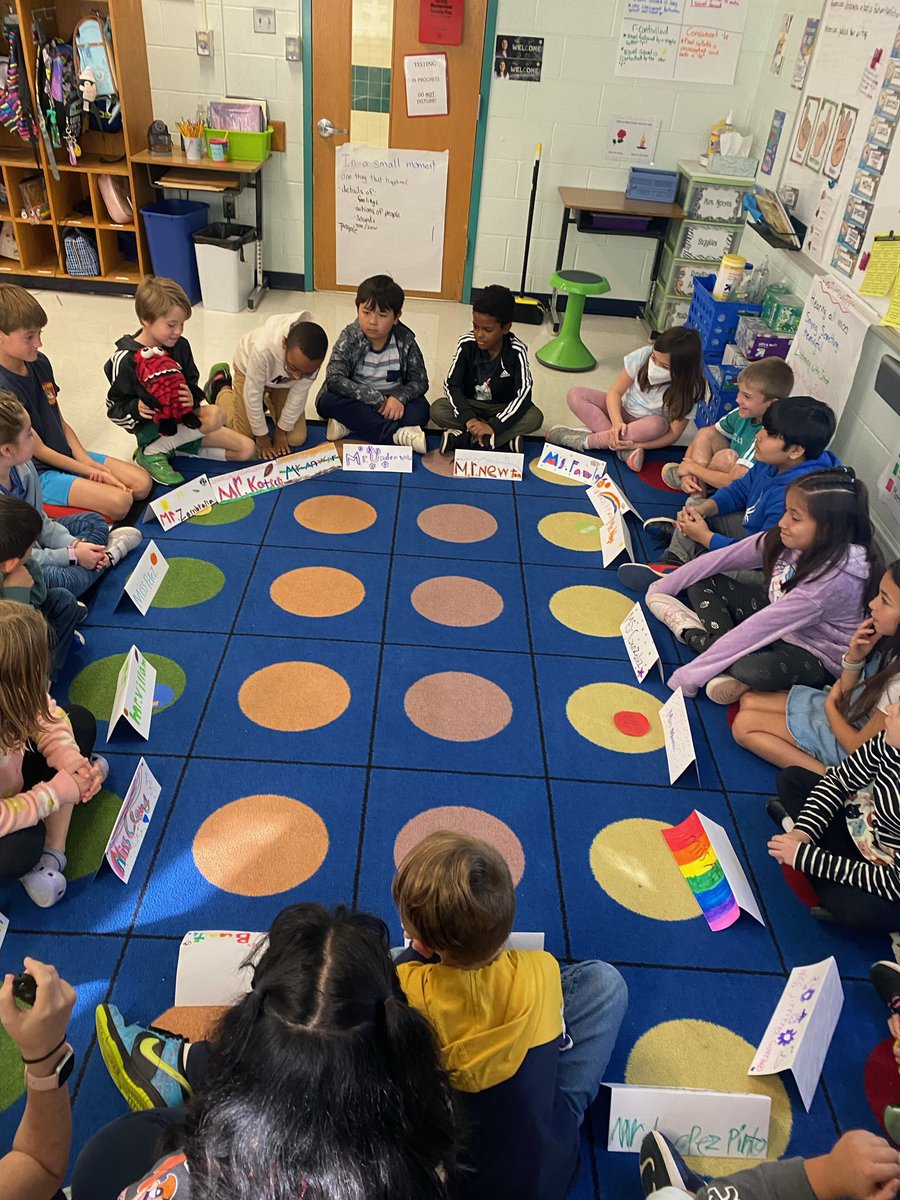 aart_michelle's tweet photo. Mrs. Nguyen’s Columbia Cougars were all stars during their Socratic Seminar- practicing POG skills through all of their excitement and engagement.  They also showed great thinking and collaboration during recent Chalk Talks. @ColumbiaES_fcps @ColumbiaES_PTA @CESNguyen3rdAAP https://t.co/UzH2XyiERW
