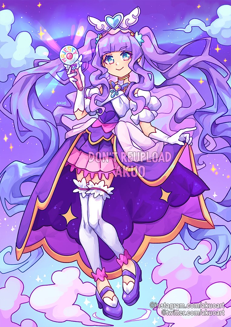 「Hirogaru Sky Precure  Cure Majesty」|🪸Magical Akuo🪸 ST0RE OPEN!のイラスト