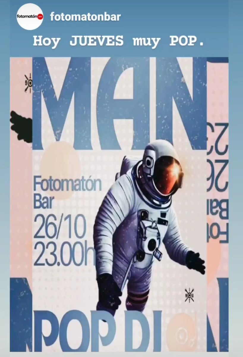 Man__POP's tweet photo. #NuevaFotodePerfil.
#artwork, @nigotadefeas
#POP_plan✨🚀 en el @FotomatonBar https://t.co/sDaTn8hjcL