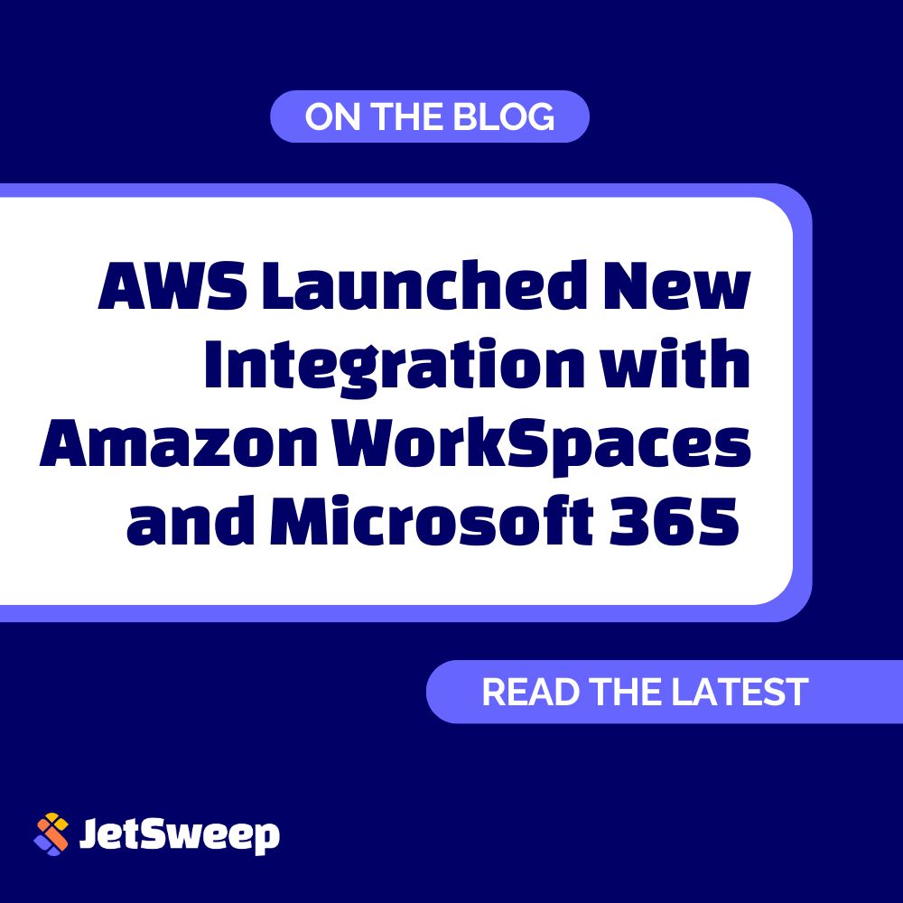 On the blog– @awscloud announced its new integration with Amazon WorkSpaces and Microsoft 365. Click to learn more: buff.ly/4752YZV 

#AWSPartner #AmazonWorkSpaces