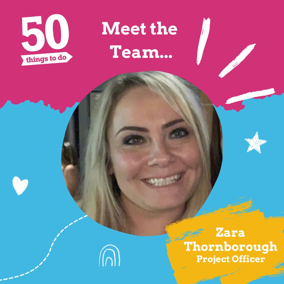 🌟 Meet The Team 🌟

Meet Zara, one of the Project Officers for 50 Things Bradford. Zara first heard about 50 Things when searching for fun activities to do with her sister! 👯‍♀️

“I love how 50 Things provides ideas for a range of low-cost activities for families."

#MeetTheTeam
