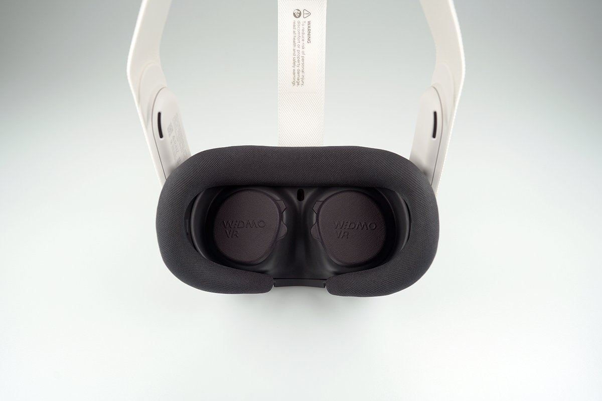 WIDMOvr's tweet photo. Our #MetaQuest3 adapters, with and without the lens covers. https://t.co/IeK8bsKUoJ