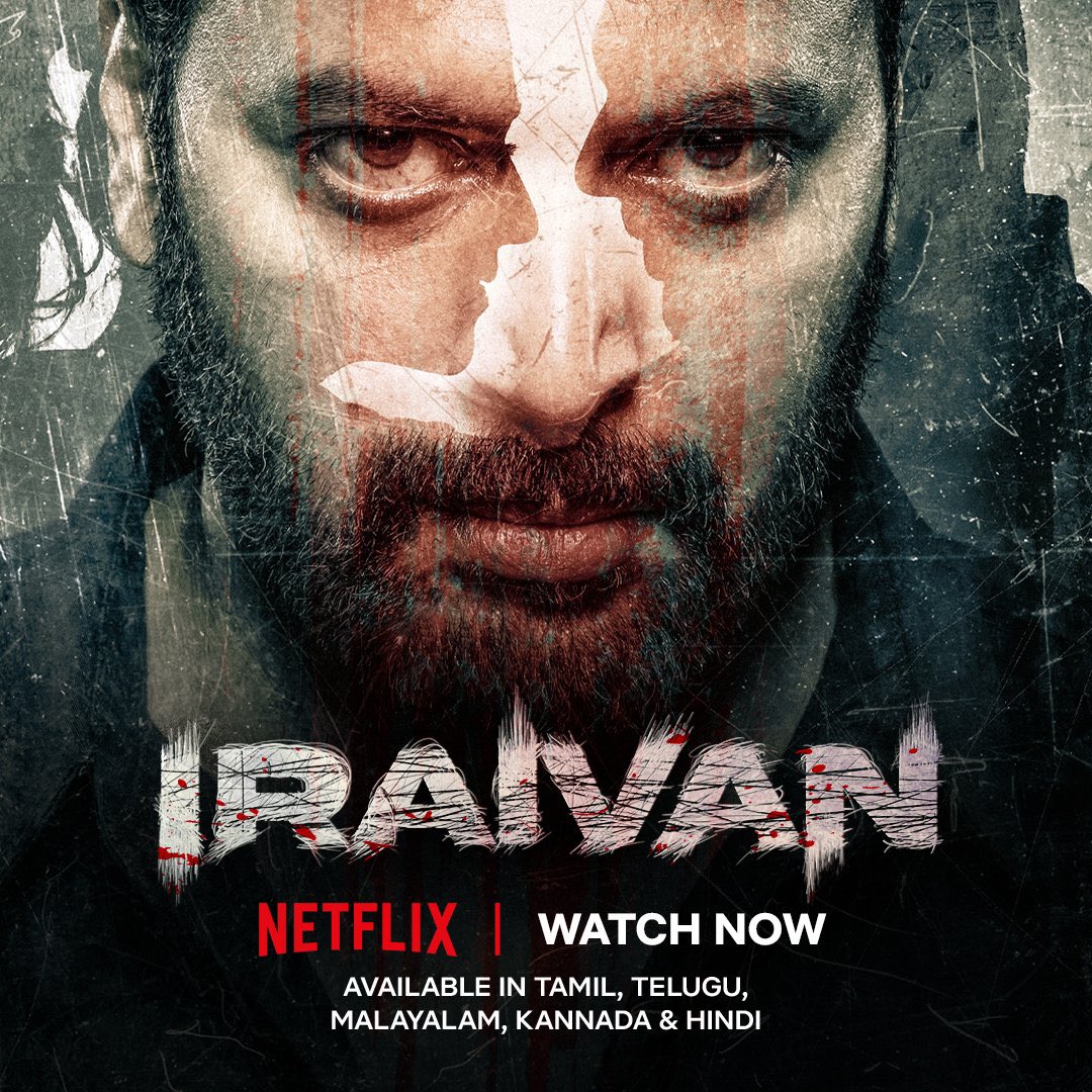 1... 2... 3... 1... 2... 3... Smiley Killer is here😱 #Iraivan is now streaming in Tamil, Telugu, Malayalam, Kannada & Hindi on Netflix! #IraivanOnNetflix @Netflix_INSouth