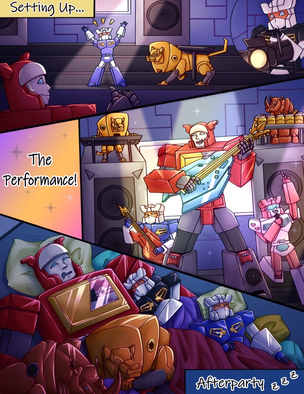 My piece for the <a href="/SoCZine/">SliceofCybertronZine</a> !
Absolutely loved working on this zine!
#Transformers #Maccadam