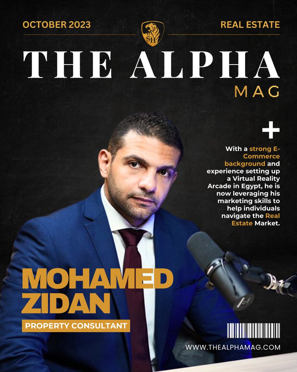 Thealpha_mag's tweet photo. Mohamed Zidan, the property expert with a flair for innovation and a solid E-Commerce background. His journey from Virtual Reality in Egypt to Dubai's real estate market.
Read more on https://t.co/XIjhCw9tJu
#TheAlphaMag #MohamedZidan #property #realestate #feature #TheAlpha #UAE https://t.co/mwtINTtUnE