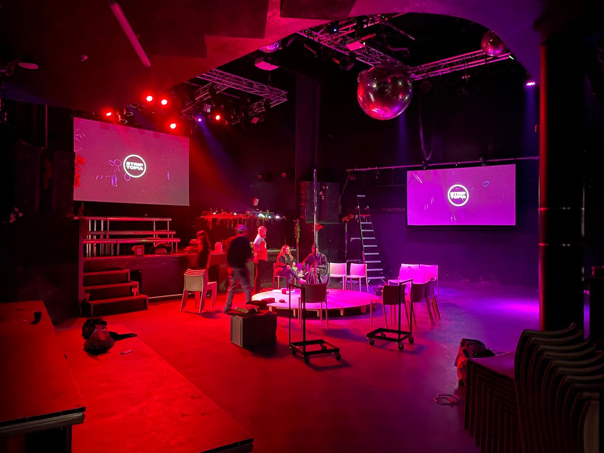 I dont know about you but Im excited about DDW. Only 24 hours until Striptopia blows you away. Haven't reserved your ticket? ....are you crazy?! Get it NOW at striptopia.com we are gonna blow the roof off of <a href="/dynamo_ehv/">Dynamo Eindhoven</a>  #ddw #eindhoven #ddw2023 #dynamo #dutchdesignweek