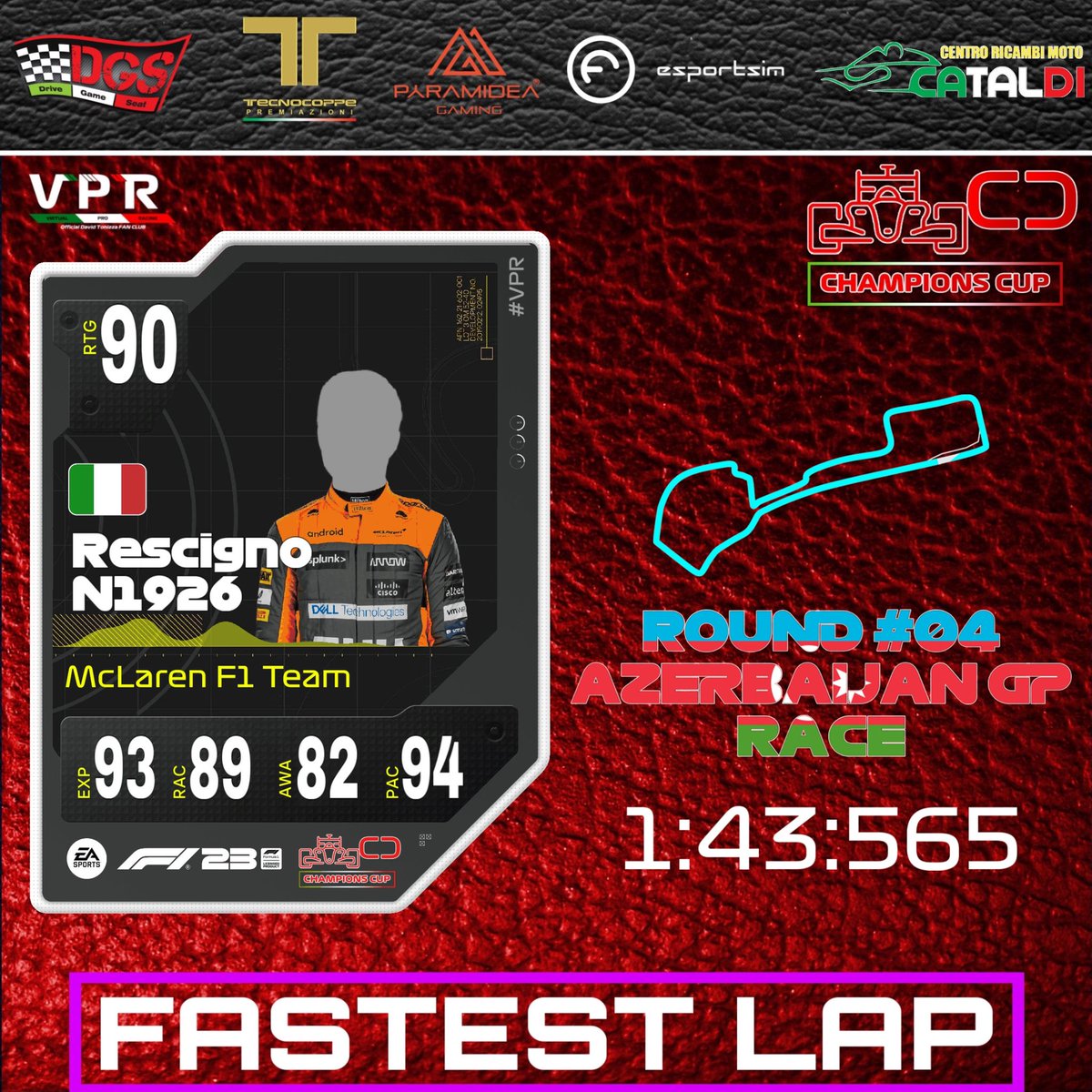 VPRofficialF1's tweet photo. Baku, Azerbaijan! È qui, sotto le pendici del castello, che va in scena il quarto round della Champions CUP, il primo con il format della Sprint Race.
https://t.co/lGUw2ghfhR https://t.co/2q0gAABM5b