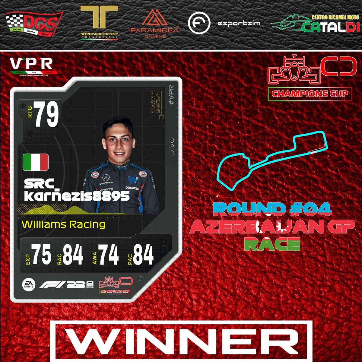 VPRofficialF1's tweet photo. Baku, Azerbaijan! È qui, sotto le pendici del castello, che va in scena il quarto round della Champions CUP, il primo con il format della Sprint Race.
https://t.co/lGUw2ghfhR https://t.co/2q0gAABM5b