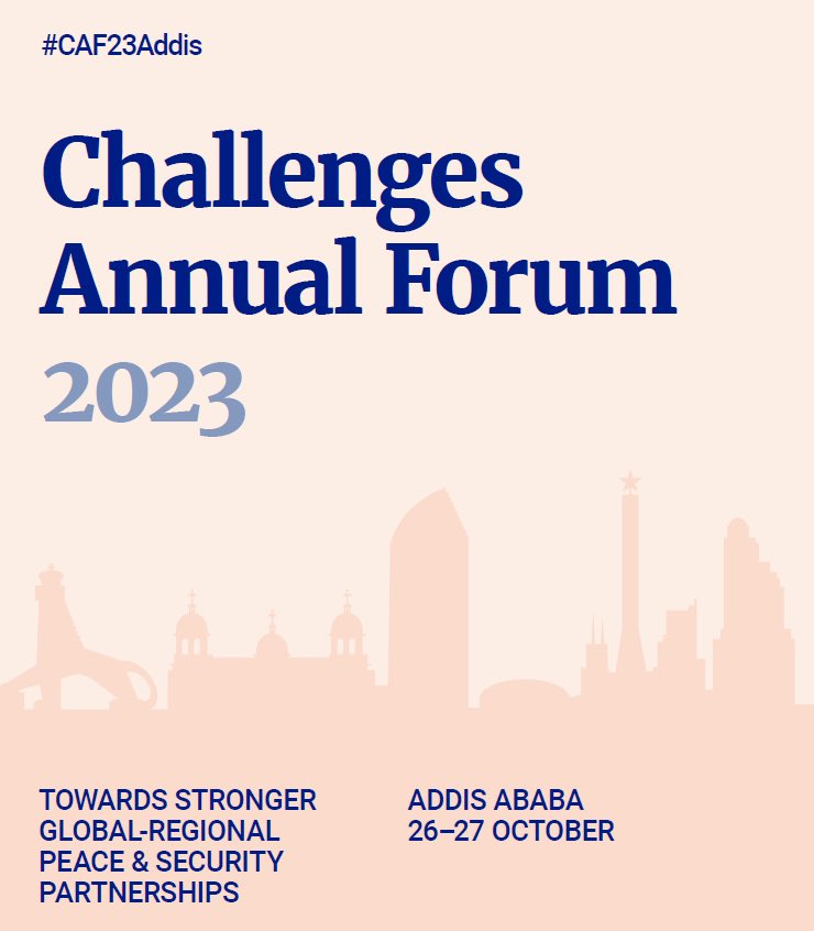 At the Challenges Annual Forum, I highlighted the AU’s significant contributions to global peace and called for a strategic partnership with the UN to bolster AU PSOs in line with the spirit of multilateralism and collective security. 1/2