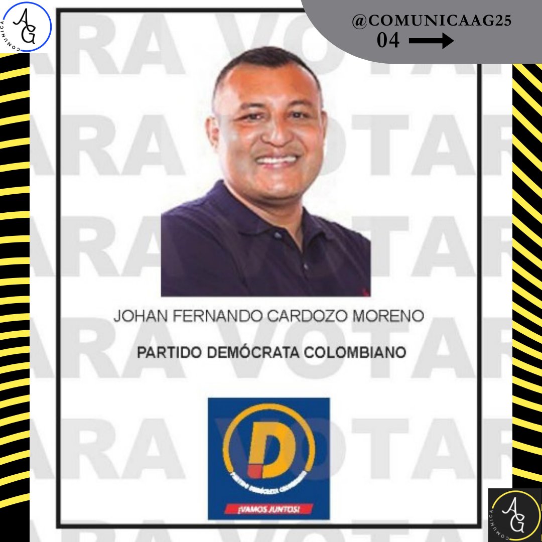 ComunicaAG's tweet photo. aparecen en el mismo orden en el que los encontrarás en el tarjetón con su Nombre , Foto y Partido Político.
#ComunicaAG #Comunica #Investiga #Candidatos #Gobernación #Vaupés #CNE #RNEC #29O https://t.co/yqFaMw5sET