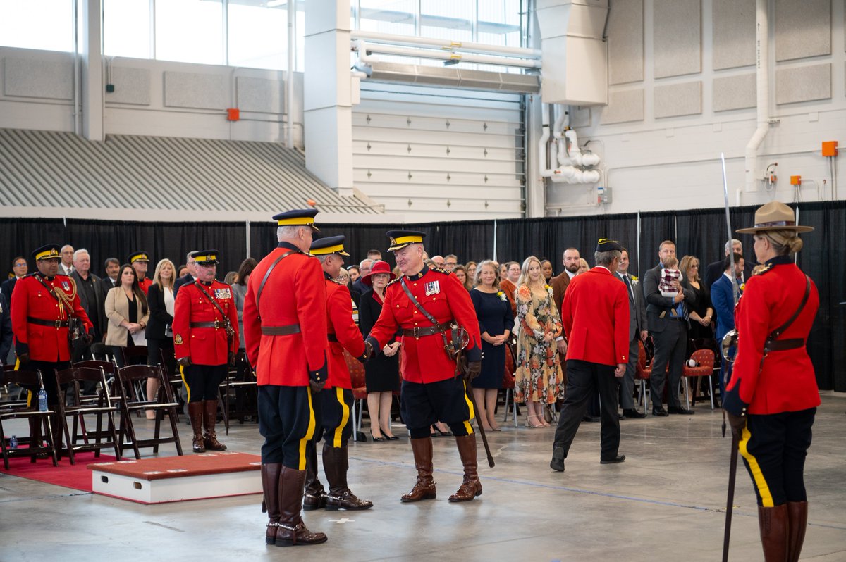 RCMPNS's tweet photo. It’s official! Yesterday, #RCMPNS held a Change of Command ceremony to formally welcome A/Commr. Dennis Daley as the new Commanding Officer for the RCMP in Nova Scotia. Read A/Commr. Daley’s speech here: https://t.co/0wSSryaU2U https://t.co/YaJQgt5G3w
