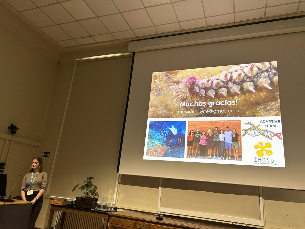 EchinoAdaptive's tweet photo. Today @MarcPeraltaS and @huete_martin participated at #CISA2023! Congrats team💪🏼
Also congratulations to @CISA2023 for such an amazing organitzation it has been a pleasure to participate!
#AdaptiveTeam #marineinverts #echinoderms https://t.co/UkjAnhMfE0