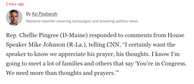 PalmBchCitizen's tweet photo. #NRA-funded politicians like #MikeJohnson are responsible for #Lewiston #Maine massacre. They would rather allow mass murder than ban the sale of AR-15s.
#NRABloodMoney #SaveTheChildren #ActiveShooter #ConfiscateDontRegulate #guncontrol #VoteBlueForGunReform https://t.co/P9WV6z8F3G