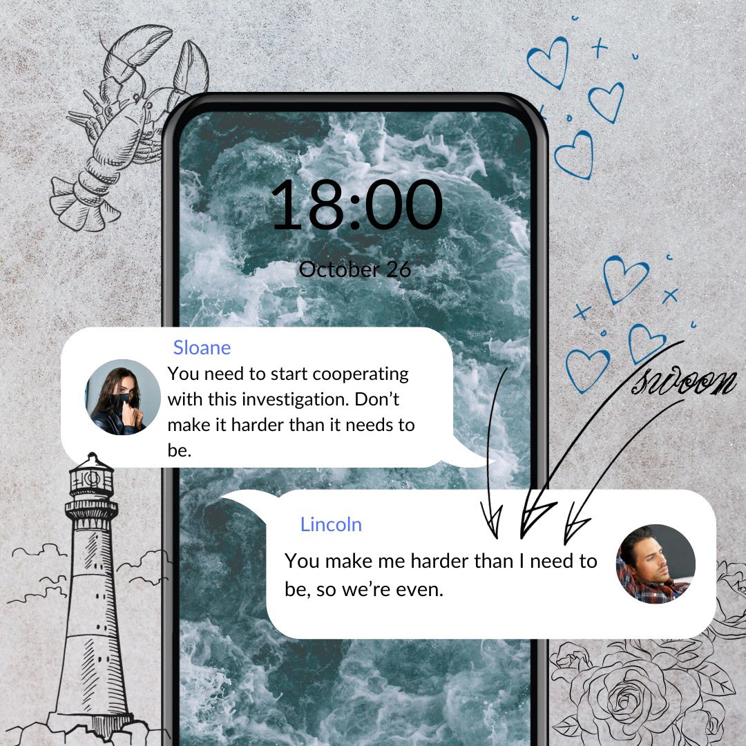 Lincoln + Sloane banter >>>

Happy 2 yr anniversary to Be Still My Heart, the spicy romantic suspense I wrote with my bff <a href="/authorsav/">Sav R. Miller</a>.

Maybe it’s time to head back to Skelm Island 👀