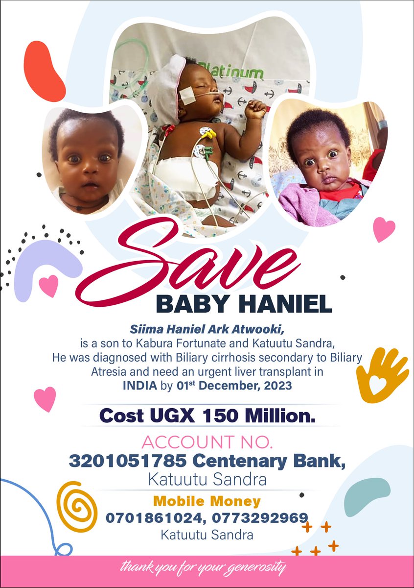 EdithJade7's tweet photo. Save Baby Haniel, Any amount counts🙏🏽 https://t.co/aLCHR8AiSi