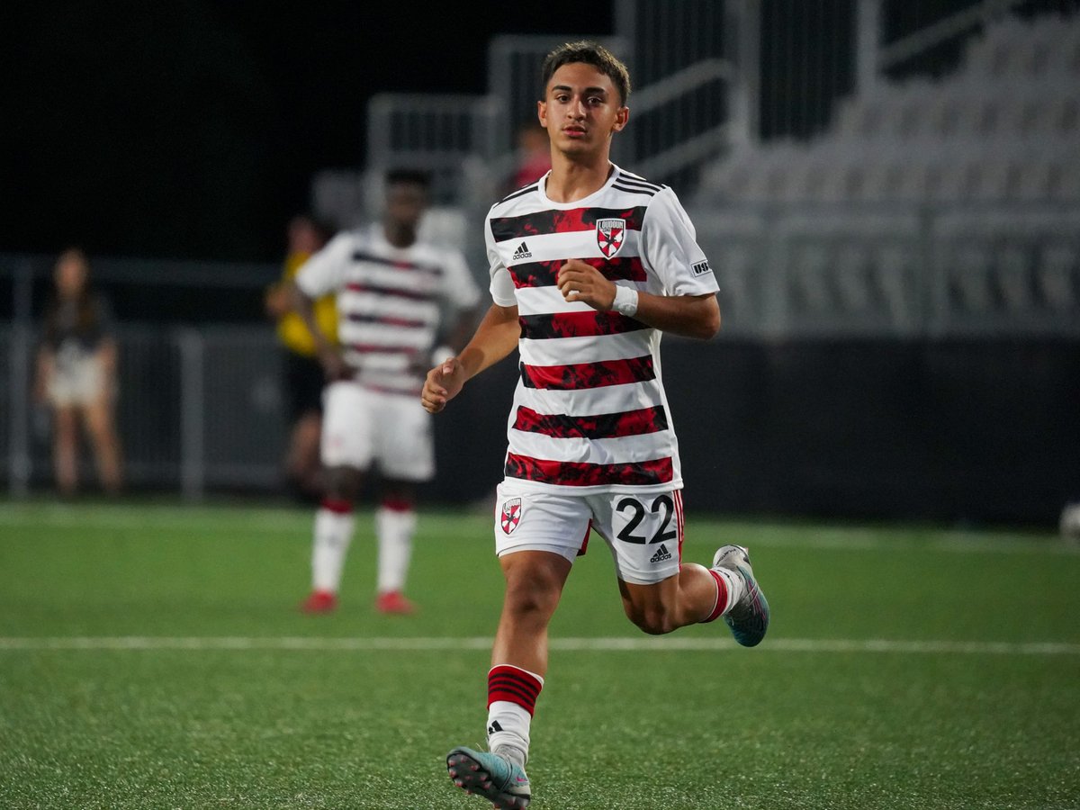 LoudounUnitedFC's tweet image. 2️⃣2️⃣ - @Isaac_9Espinal