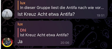 KreuzAcht's tweet photo. Hey, Leutz!
Die #AfD hat mich enttarnt: Ich bin Antifa! 🤣🤣🤣 https://t.co/TvwwDmphKC
