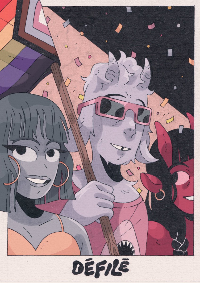 Troisième semaine #mirionktober2023 #inktober2023 
J’avais oublié c’était semaine dernière 🙄