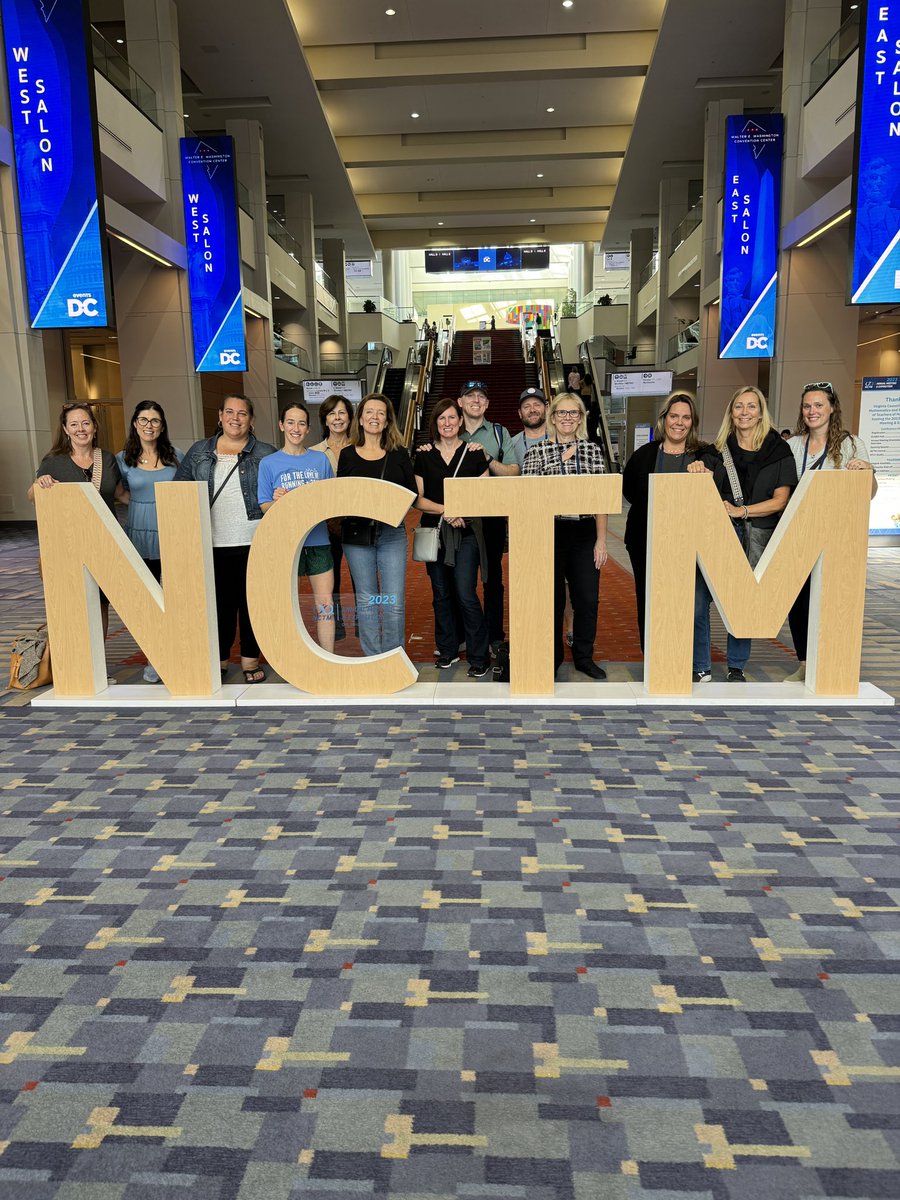 GPS team at <a href="/NCTM/">NCTM</a> in Washington, D.C. Great crew! Great Learning! <a href="/GreenwichPSMath/">MICHAEL REID</a> <a href="/MJDAmico_GPS/">Marc J. D'Amico</a> <a href="/NMSCTP/">Kathleen Ramirez</a> <a href="/JuliaHGWR/">Julia Haas-Godsil</a>
