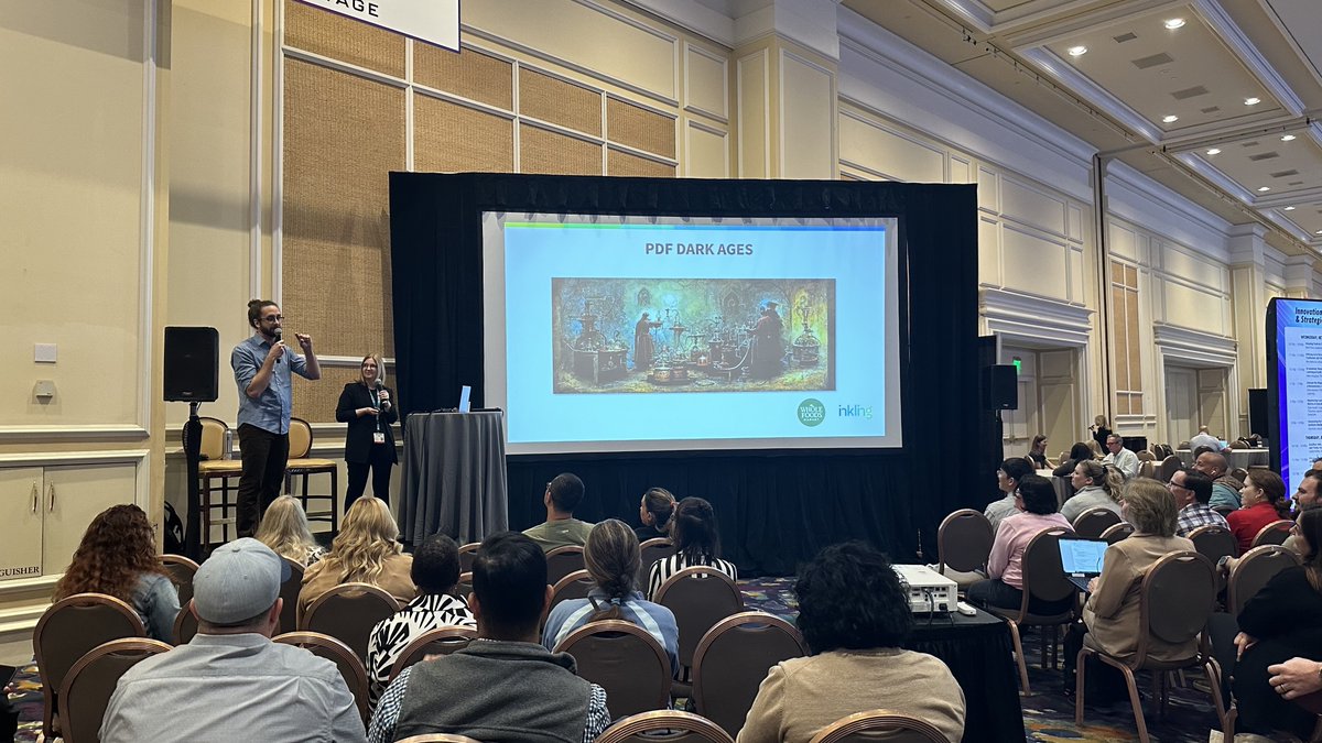 inkling's tweet image. A great session right now at @devlearn with @WholeFoods Jason Ferguson on Elevating Employee Learning. Stop by Inkling booth 823 after for a Q&A with Whole Foods Market!
#EmployeeLearning #DevLearn2023