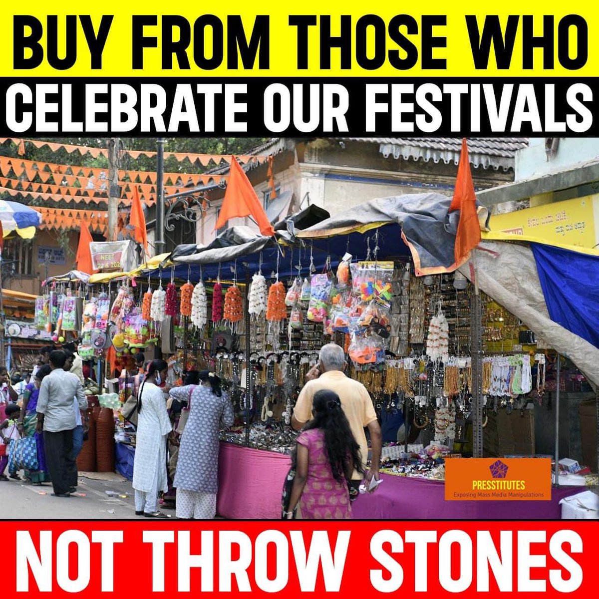 SaffronQueen_'s tweet photo. Today they will take your money tomorrow they may take your life!!

Buy Wisely For Diwali 🙏 https://t.co/55dZchAAjn