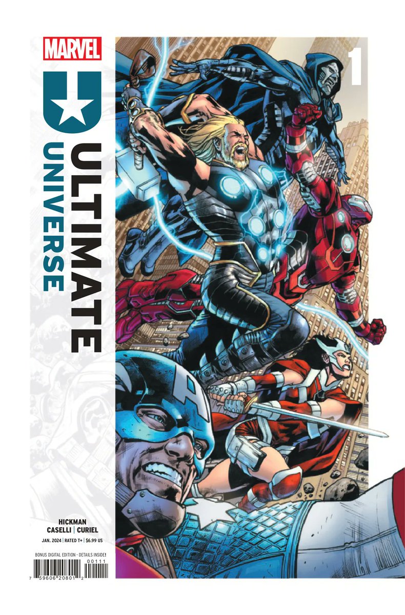 Preview de Ultimate Universe #1 par Jonathan Hickman, Stefano Caselli et David Curiel chez @Marvel #MarvelComics #UltimateUniverse #MarvelUltimate #Thor #SpiderMan buzzcomics.net/showpost.php?p…