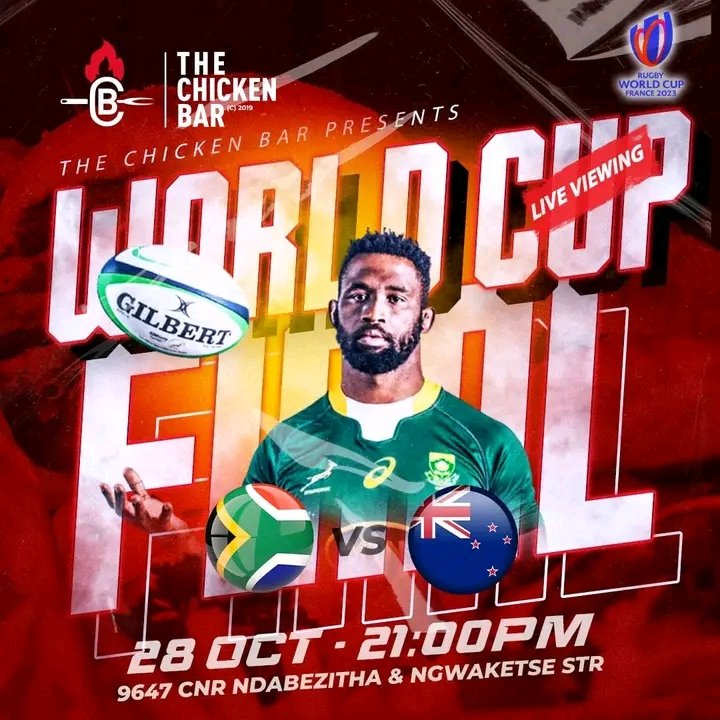 Come join us on Saturday for the final and good company