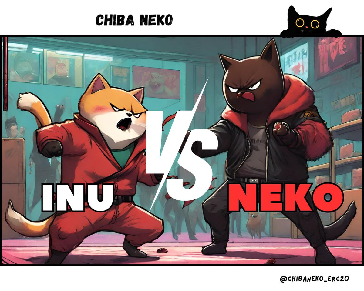 RepnCrypto's tweet image. @ChibaNeko_erc20 is about to set #ETHEREUM on fire.
#Inu means dog, #neko means cat. Last bull run it was all about the inu's... Any guesses what's next? #chibaneko 
Based KYCd team. Solid community. Strong liquidity ratio. #BULLISH dextools.io/app/en/ether/p…