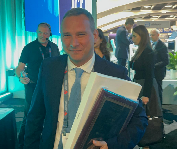 gbiondizoccai's tweet photo. Kudos to Simone Biscaglia for being the recipient of the TCT Linnemeier Young Investigator Award thanks to his many achievements, including the landmark FIRE trial https://t.co/R33eCZYSGV #TCT2023 @SimoneBiscaglia @TCTMD @crfheart @GianlucaCampo78 @SMTStents https://t.co/N3AYHurcqv